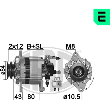 Alternátor Alternátor ERA 210104A