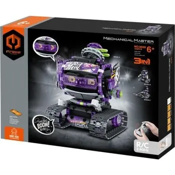 ostatní stavebnice iM.Master Stavebnice robot s čepicí 3v1 RC na dálkové ovládání 17x16,6x20,6 cm