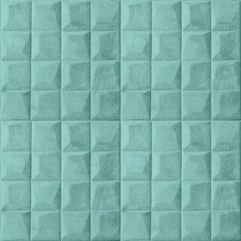 Samolepící dekorace d-c-fix 3D samolepicí obklad samet mintový VEL009 0,69 x 1,4 m