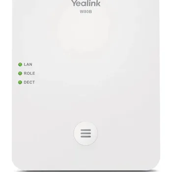 Stolní telefon Yealink W80B, IP DECT báze, PoE, buňkové řešení, až 100 ruček