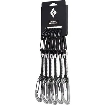 Jištění Black Diamond LiteWire Quickpack 12 cm 6 pack