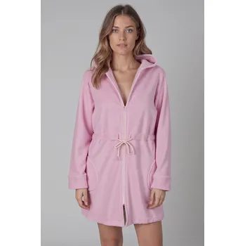 Dámský župan Dámský župan Vivisence 5012 Barva: Růžová, Velikost: L