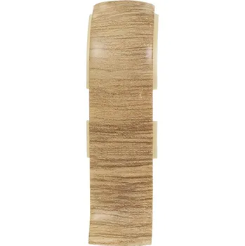 Spojka Salag PVC 25,3 x 56, délka 16 cm, dub