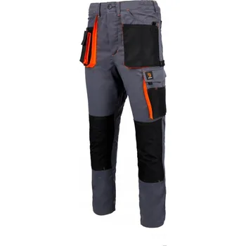 montérky PRACOVNÍ KALHOTY ELASTICKÉ DO PASU STRETCH VELIKOST 62