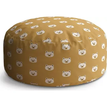 Taburet Sablio Taburet Circle Roztomilí medvídci: 38x48 cm