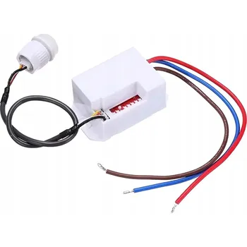 Zabezpečovací technika BERGE LED senzor pohybu Mini 360° senzor Mini soumraková sonda 12 - 24V LED senzor