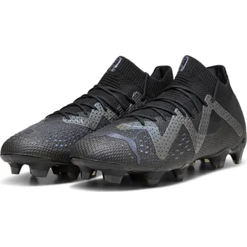 Kopačky PUMA Pánské fotbalové boty Ultimate Fg/Ag ČERNÁ|ŠEDÁ