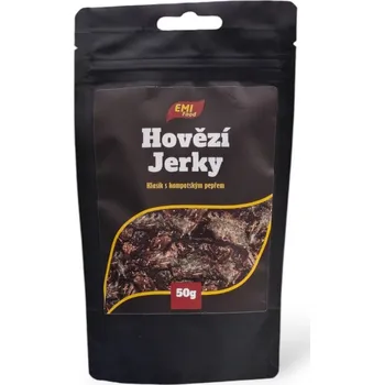 Sušené maso Naše Maso EMI Food - jerky s Kampotským pepřem 50g