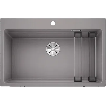 Granitový dřez Jednokomorový dřez Blanco ETAGON granit šedý