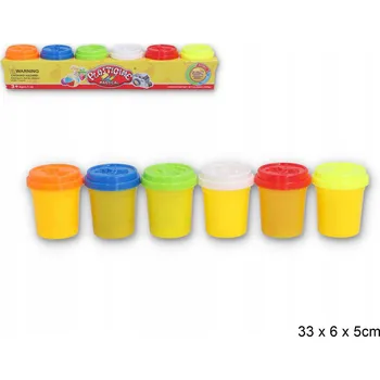 Modelovací hmota Gazelo Modelína G087754 6 ks