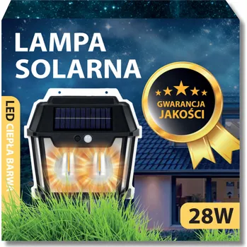 Venkovní osvětlení Solární pouliční lampa Red Garden 28 W 600 lm