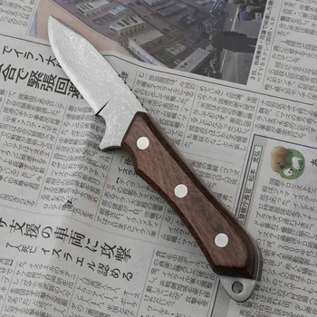 Kuchyňský nůž KANETSUNE SUKI Kanetsune Aogami#2 Sesargi-Drop 2nd 7 cm – japonský nůž z nerezové oceli