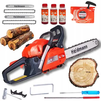 Motorová pila Řetězová pila Heidmann 5,7 HP (koní)