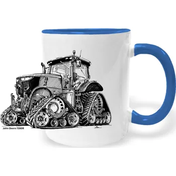 Hrnek - John Deere 7280R Barva: Modrá