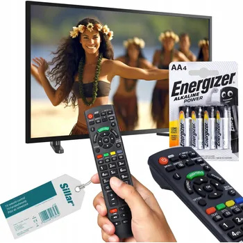 Dálkový Ovladač pro televizor SIL1702 + baterie Energizer AA 4ks