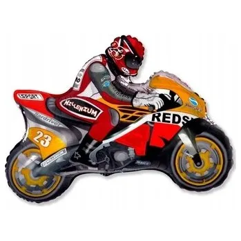 Balónek Fóliový balónek MOTORKA závodní 3XL na hélium