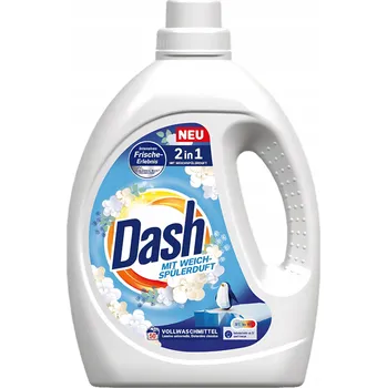 Prací gel Dash Alpen Frische XL Gel na praní s vůní aviváže 50 Pracích cyklů