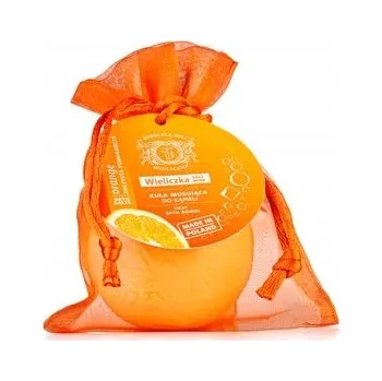 Šumivá do koupele bomba s příchutí šťavnatého Pomeranč ve Wieliczce 110 g