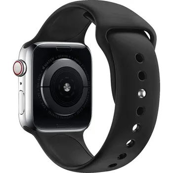 Příslušenství k chytrým hodinkám Eternico Essential pro Apple Watch 42mm / 44mm / 45mm / Ultra 49mm solid black velikost M-L