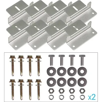 držák na solární panel Renogy Renogy sada 8 držáků ''Z'' pro montáž solárních panelů