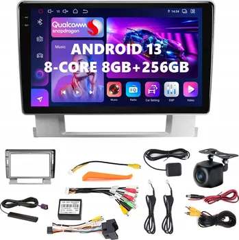 Autorádio 2-DIN autorádio OPEL ASTRA J s CarPlay/Android Auto a 9" displejem