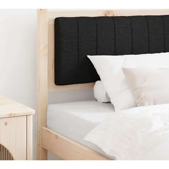 Čalouněné čelo postele s čelo Hnědá 90 cm Masivní borové dřevo