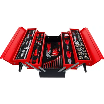 Sada nářadí Sada nářadí Kraftmann 86 dílů BGS106056 v kovovém kufru (BGS 106056 Sada nářadí Kraftmann 86 dílů v kovovém kufru)