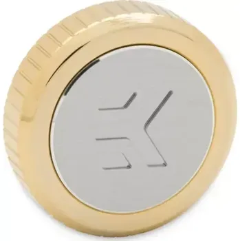 EKWB EK-Quantum Torque Plug w/Badge - Gold (3831109849873)