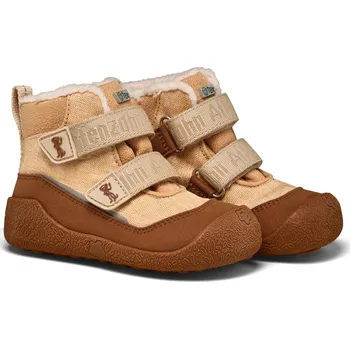 Dívčí tenisky Dětské barefoot boty Affenzahn Prewalker Midboot Vegan Snuggy Affenzahn - vel. 20