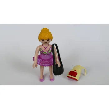 Stavebnice Playmobil Playmobil figurka s kabelkou, batůžkem a sukní