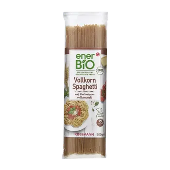enerBiO Celozrnné špagety 500 g