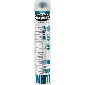 Montážní pěna EXPERT LINE THERMOFOAM bílá montážní PUR pěna pistolová 750 ml