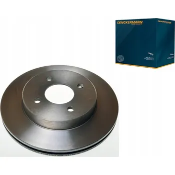 Zavěšení kol DENCKERMANN BRZDOVÉ KOTOUČE 2 KS PŘEDNÍ NISSAN ALMERA N15 95- 252X20
