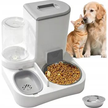 Miska pro psa MISKA VÝDEJNÍK VODY A KRMIVA 2V1 SEPARÁTOR SUCHÉHO A MOKRÉHO KRMIVA PRO ZVÍŘATA
