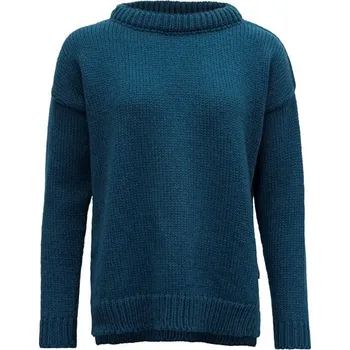 Dámská móda Devold dámský vlněný svetr Nansen Wool Sweater Barva: Grey melange, Velikost: XL