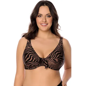 Dámské plavky Vrchní díl plavek Vivisence 3203 Barva: Hnědá, Velikost: 85C