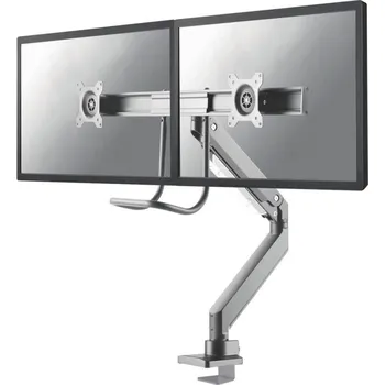 Elektronika Neomounts Select NM-D775DXSILVER / Flat Screen Desk mount (10-32") desk clamp/grommet / Silver