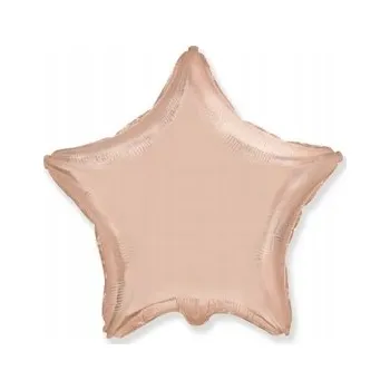 Balónek Fóliový balónek 18" FX - Hvězda růžovo-zlatá