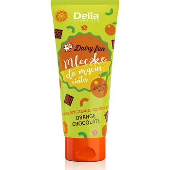 Mýdlo DELIA čisticí pleťové mléko Dairy Fun pomeranč čokoláda