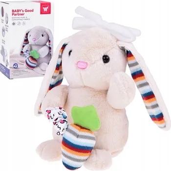 plyšák Plyšový králíček hrací skříňka plyšák ukolébavka ZA5585