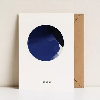 Plakát Paper Collective Blue Moon Art Card