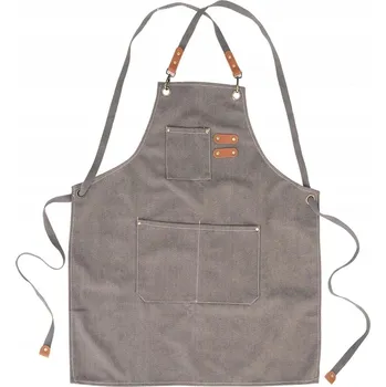 Kuchyňská zástěra Kuchyňská Zástěra bavlněná ochranná na vaření, grilování - zavazovací