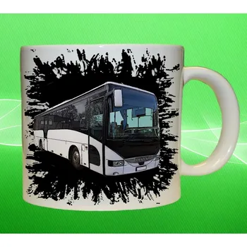 hrnek s autobusem IVECO ARWAY černý 450 ml