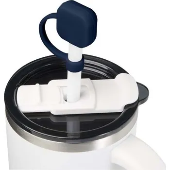 Silikonový kryt na brčko Sip - Námořnická modrá