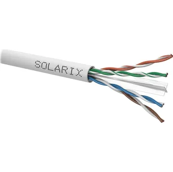 Síťový kabel Solarix Instalační kabel Solarix CAT6 UTP PVC Eca 100m/box SXKD-6-UTP-PVC