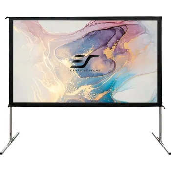 Projekční plátno ELITE SCREENS plátno mobilní outdoor stativ 180" (457,2cm)/ 16:9/ 224×398,5cm/ hliníkový/ gain 1.1/ CineWhite