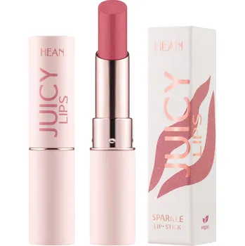 Rtěnka HEAN Juicy Lips Sparkle Stick Rtěnka na rty 05 Rose All Day