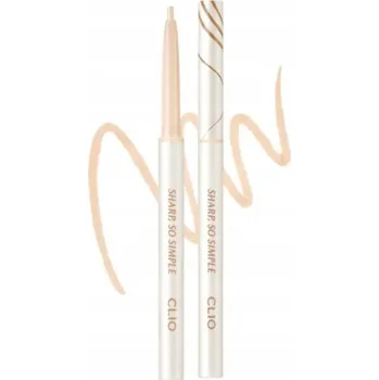 Oční linky CLIO Sharp So Simple Waterproof Tužka na oči #07 Creamy Ivory 0.14 g - krémová