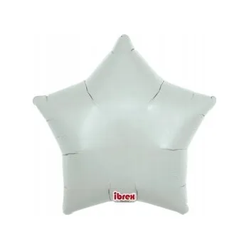 Balónek Fóliové balónky "Hvězdy", chladná šedá, Takarakosan, 15", 5 ks, STR