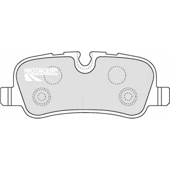 Brzdová destička Sada brzdových destiček, vždy 4 kusy v sadě MOTAQUIP LVXL1197